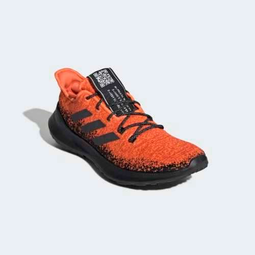 Original Mens adidas SENSEBOUNCE+ Hi-Res Coral / Black / Active Orange G27233 Size UK 8 (SA 8)