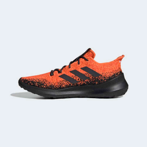Original Mens adidas SENSEBOUNCE+ Hi-Res Coral / Black / Active Orange G27233 Size UK 8 (SA 8)