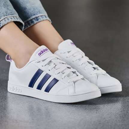 Original Women's adidas VS Advantage Cloud White / Mystery Ink BB9620 Size UK 8 (SA 8)