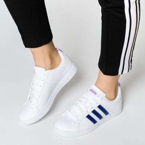 Original Women's adidas VS Advantage Cloud White / Mystery Ink BB9620 Size UK 8 (SA 8)