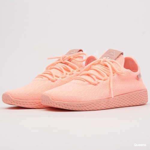 Original Women's adidas Pharrell Williams Tennis Hu Clear Orange D96551 Size UK 7 (SA 7)