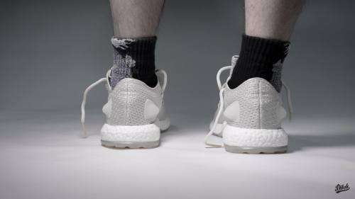 Original Mens adidas Running PureBOOST Clima Chalk BY8895 Size UK 9 (SA 9)
