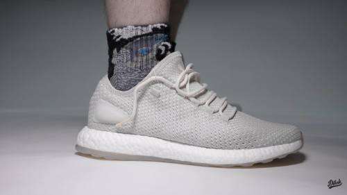 Original Mens adidas Running PureBOOST Clima Chalk BY8895 Size UK 9 (SA 9)