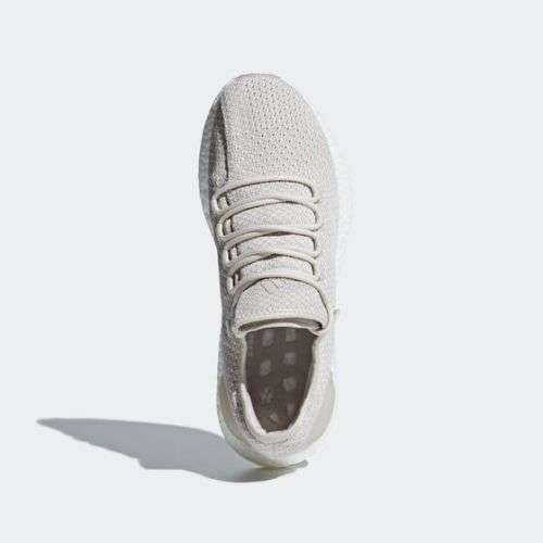 Original Mens adidas Running PureBOOST Clima Chalk BY8895 Size UK 9 (SA 9)