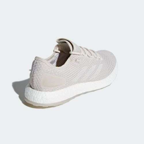 Original Mens adidas Running PureBOOST Clima Chalk BY8895 Size UK 9 (SA 9)