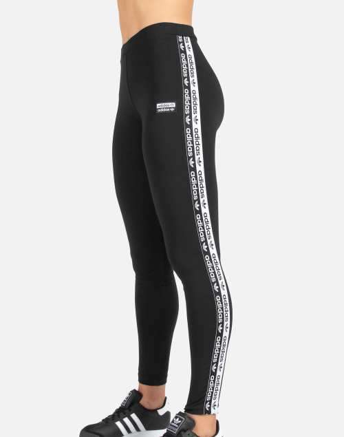 adidas Women's TAPE TIGHTS Black EC0750 Size Medium