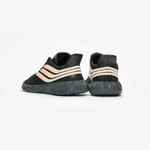 Original Mens adidas SOBAKOV Core Black/ Chalk Coral BB7674 Size UK 7 (SA 7)