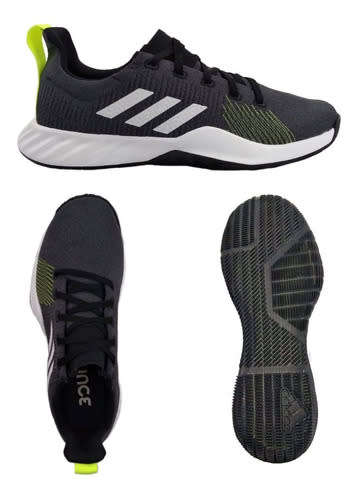 Original Men's adidas Solar LT Trainers Carbon Black/ Grey BB7236 Size UK 6 (SA 6)