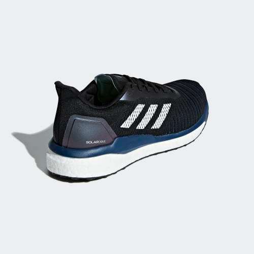 Original Mens adidas SOLAR DRIVE Core Black / Cloud White / Legend Marine D97442 Size UK 6 (SA 6)
