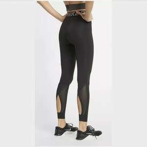 Original Womens Nike Pro Training Crossover Tights Black CN9852 010 Size Medium