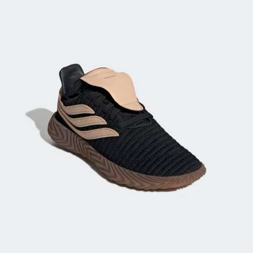 Original Mens adidas HS SOBAKOV Core Black/ Gum EE5442 Size UK 9 (SA 9)