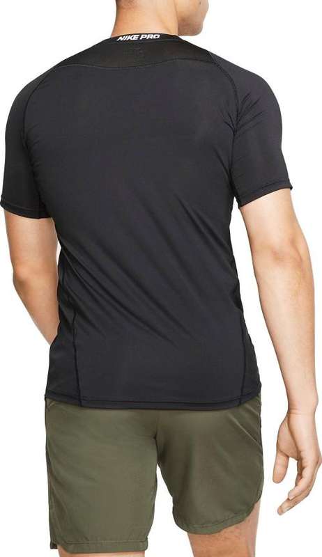 Original Mens Nike PRO Compression Tee Black CJ5095 010 Size Medium