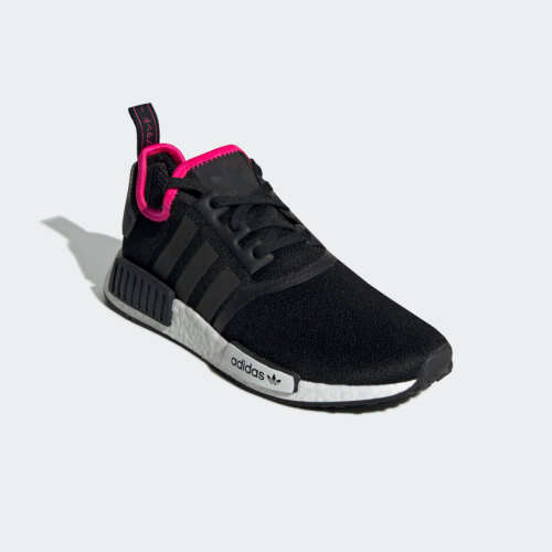 Original Mens adidas NMD_R1  Core Black / Shock Pink DB3586 Size UK 10 (SA 10)