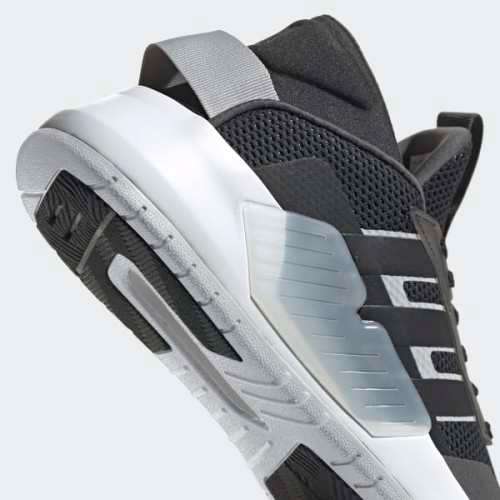 Original Mens adidas BBALL 90S Core Black / Grey Six EF0609 Size UK 9 (SA 9)