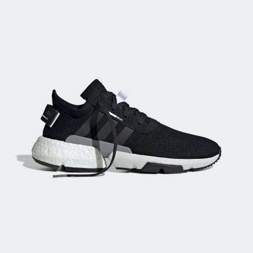Original Mens adidas POD-S3.1 Core Black / Reflective Silver BD7737 UK 9 (SA 9)