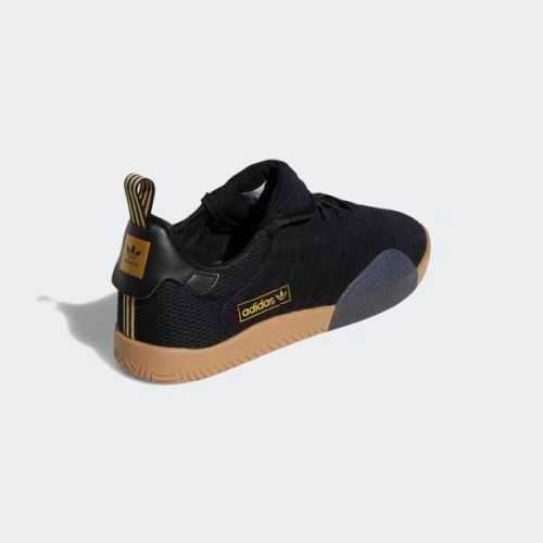 Original Men's adidas 3ST.003 Core Black / Gold Metallic DB3163 Size UK 8 (SA 8)