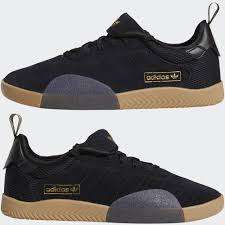Original Men's adidas 3ST.003 Core Black / Gold Metallic DB3163 Size UK 8 (SA 8)