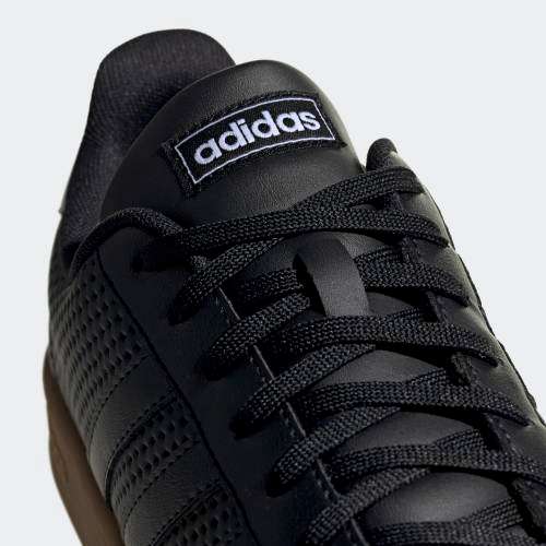 Original Mens adidas Grand Court  Core Black / Cloud White EE7885 Size UK 8 (SA 8)