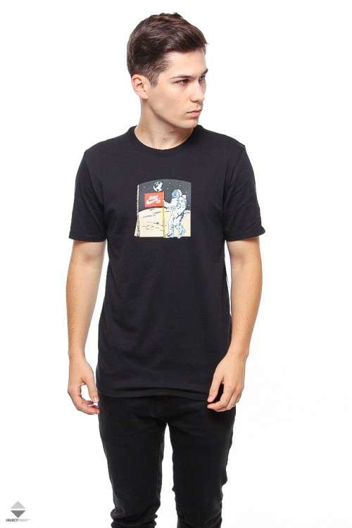 NIKE Men's Skateboarding Fake Moon Landing Astronaut SB Black CI7609 010 Size Large