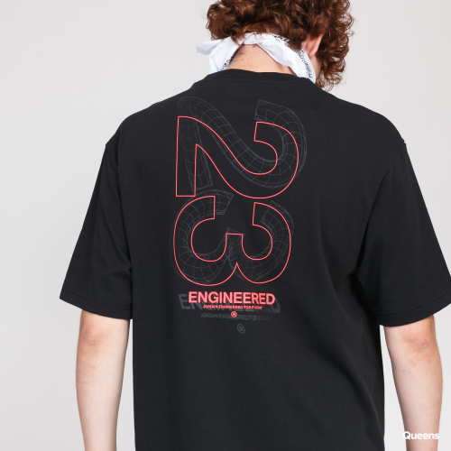Nike Jordan Men's 23 Engineered Short Sleeve Crew Tee Black CN3103 010 Size Extra Large