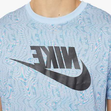 NIKE Men's Sportswear Festival Tee Shirt Psychic Blue CW2659 436 Size XL