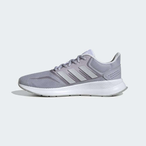 adidas Women's RUNFALCON Glory Grey / Silver Metal FW5160 Size UK 7 (SA 7)