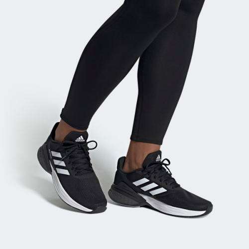 adidas Men's RESPONSE SR Core Black / Cloud White/ Grey Six FX3625 Size UK 8 (SA 8)