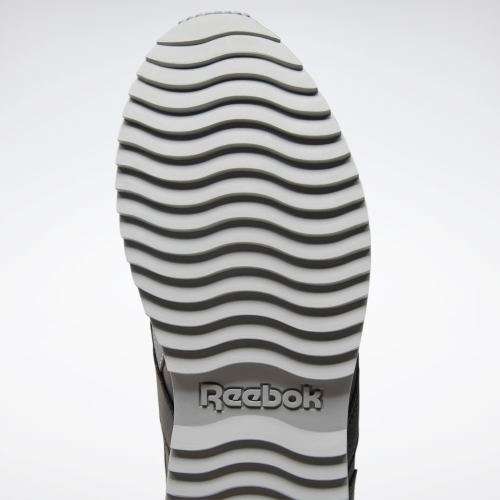 Reebok Men's ROYAL GLIDE RIPPLE CLIP Black/ Pure Grey 4/ Horizon Blue FV0198 Size UK 7 (SA 7)