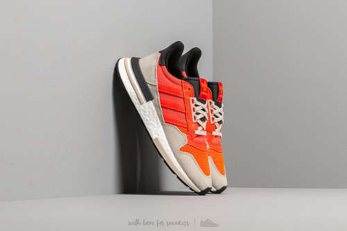 adidas Men's ZX 500 RM Core Black / Solar Red DB2739 Size UK 9 (SA 9)