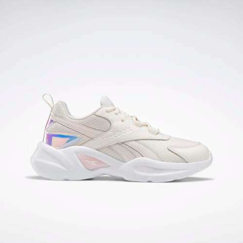Reebok Women's ROYAL EC RIDE 4 Glass Pink / White FW0933 Size UK 6 (SA 6 )