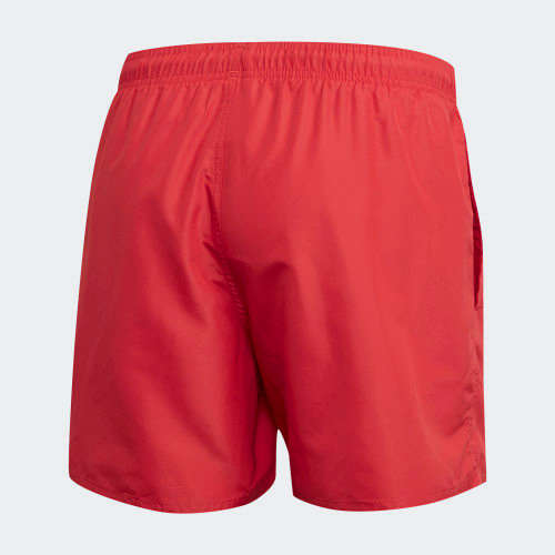 adidas CLX SOLID SWIM SHORTS Glory Red FJ3380 Size Large