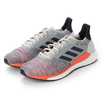 adidas Men's SOLAR GLIDE Raw White / Legend Ink / True Orange D97080 Size UK 10 (SA 10)