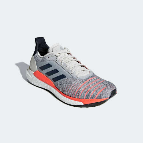 adidas Men's SOLAR GLIDE Raw White / Legend Ink / True Orange D97080 Size UK 10 (SA 10)