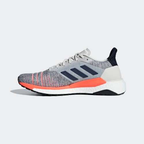 adidas Men's SOLAR GLIDE Raw White / Legend Ink / True Orange D97080 Size UK 10 (SA 10)