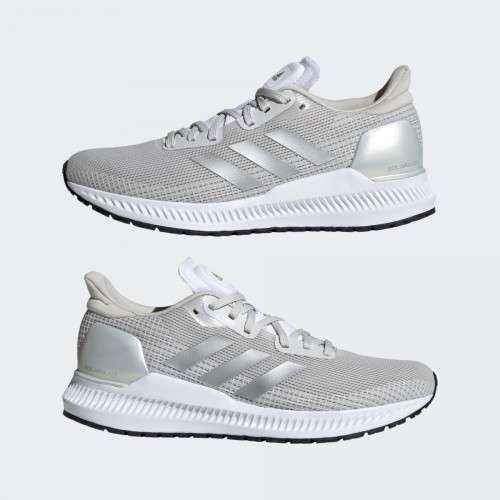 adidas Women's SOLAR BLAZE Grey One/ Silver Metallic EF0822 Size UK 4 (SA 4)