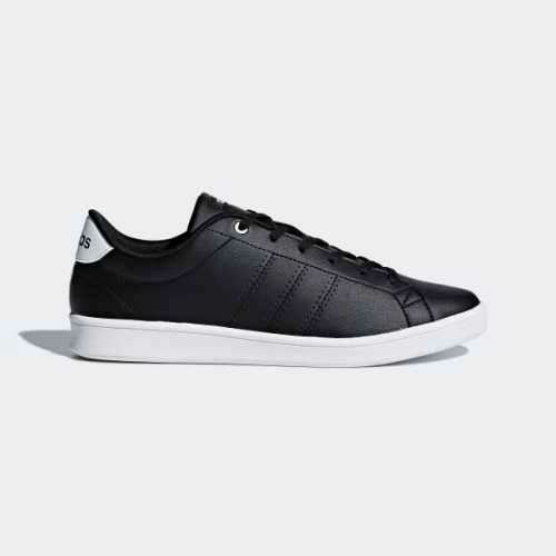 adidas Women's ADVANTAGE CLEAN QT Core Black / Cloud White DB1370 Size UK 5 (SA 5)