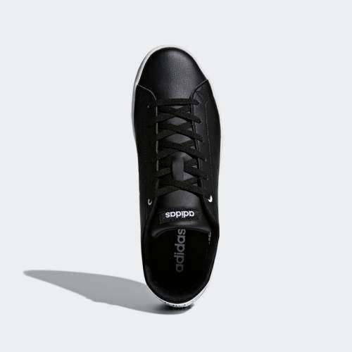 adidas Women's ADVANTAGE CLEAN QT Core Black / Cloud White DB1370 Size UK 5 (SA 5)