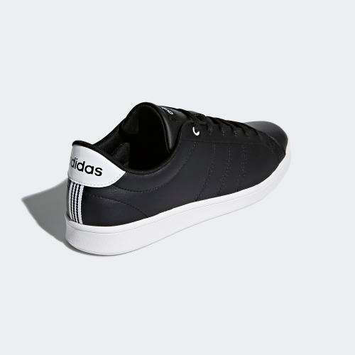 adidas Women's ADVANTAGE CLEAN QT Core Black / Cloud White DB1370 Size UK 5 (SA 5)