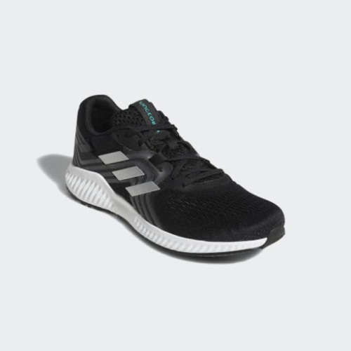 adidas Men's AEROBOUNCE 2 Core Black / Silver Metallic EF0536 Size UK 11 (SA 11)