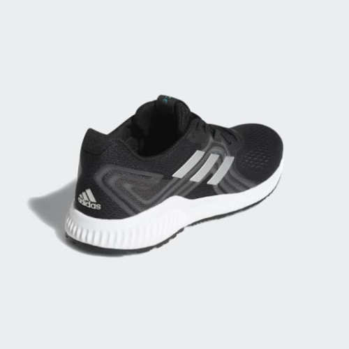 adidas Men's AEROBOUNCE 2 Core Black / Silver Metallic EF0536 Size UK 11 (SA 11)