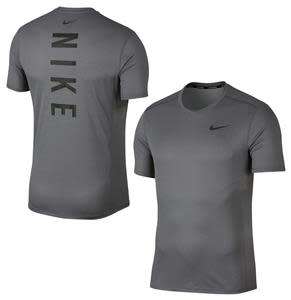 NIKE RUNNING MILER TECH SHIRT GUNSMOKE/ATMOSPHERE GREY CD8297 056 Size Large