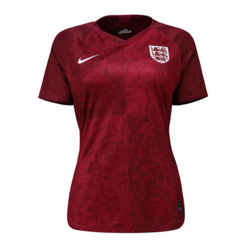 NIKE Women's England 2019/20 World Cup Away Jersey Maroon AJ4391 677 Size Small