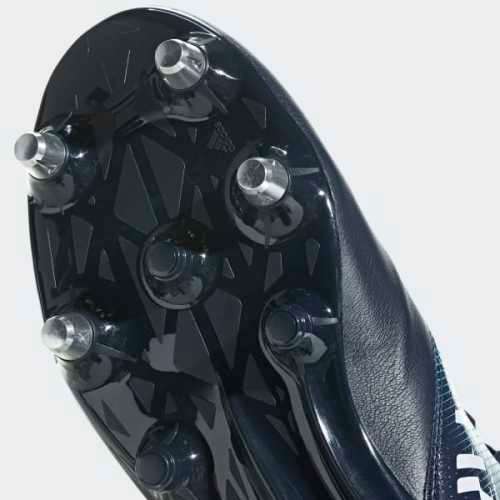 adidas Men's KAKARI LIGHT SOFT GROUND BOOTS LEGEND INK/ SHOCK CYAN BB7982 Size UK 10 (SA 10)