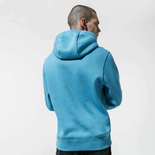 Nike Sportswear Club Fleece Hoodie Cerulean BV2973 424 Size Medium