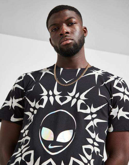 NIKE Men's Sportswear Alien BLACK Tee Shirt CT7051 010 Size XXL