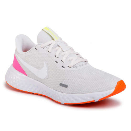 Nike Women's Revolution 5 Platinum Tint / Pink Blast BQ3207 007 Size UK 5.5 (SA 5.5)