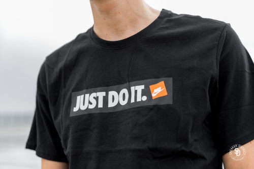 NIKE Men's Sportswear NIKE JUST DO IT TEE Black CI4958 010 Size XXL