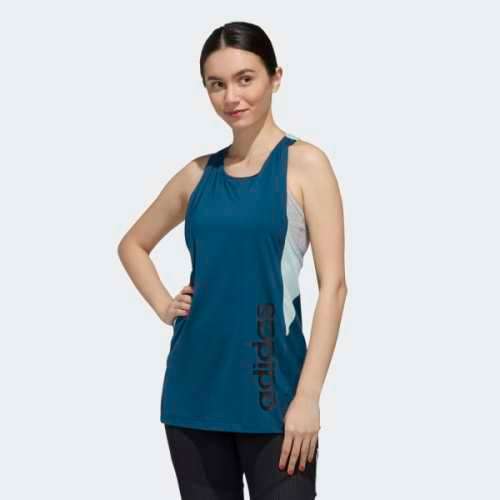 adidas Women's Designed 2 Move Colorblock Tank Top FL9203 Size Medium