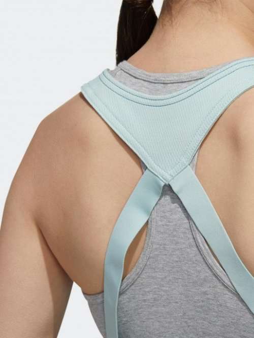 adidas Women's Designed 2 Move Colorblock Tank Top FL9203 Size Medium