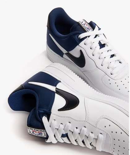 Nike Air Force 1 NBA Midnight Navy Satin BQ4420 400 Size UK 10 (SA 10)